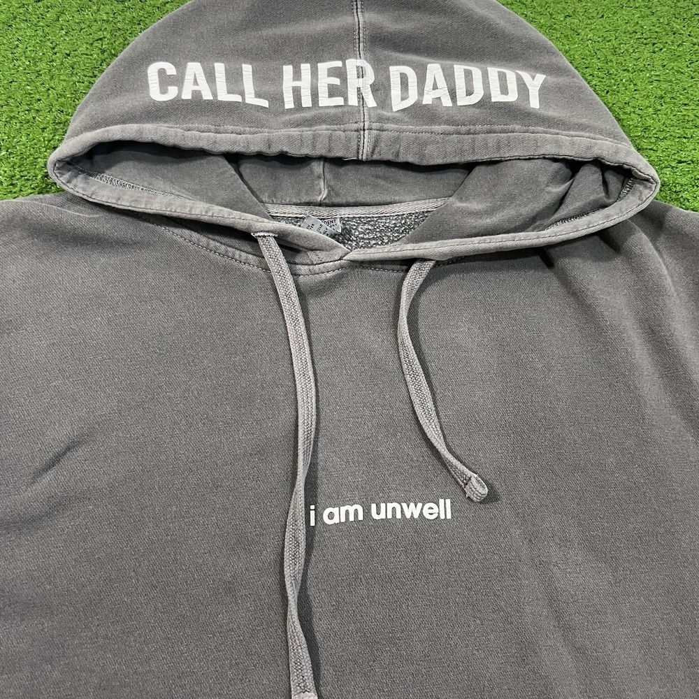Alex Cooper Hoodie Med Daddy Gang Call Her Daddy Original Merch Barstool Sports - Picture 2 of 8